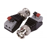 Разъем BNC(штекер) с быстрозажимной клеммной колодкой Rexant, 50 шт/упак