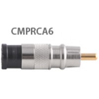 Разъем RCA(штекер) на RG6 CMP RCA6Qm PPC, компрессионный
