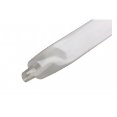 Термоусадочная трубка 20.0 мм / 10.0 мм Rexant, прозрачная, 1 м