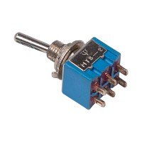 Тумблер 250V 3 А (6c) ON-OFF-ON (MTS-203)