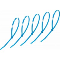 Хомут 300 мм x 5,0 мм Rexant, синий, 25 шт