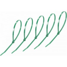 Хомут 400 мм x 5,0 мм Rexant, зеленый, 25 шт