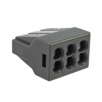 Экспресс-клемма электромонтажная 6 x 2.5 мм2 Rexant