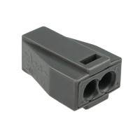 Экспресс-клемма электромонтажная 2 x 2.5 мм2 Rexant, с пастой