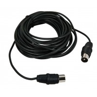 Шнур ТВ(штекер) - ТВ(штекер) Rexant, черный, 3 м