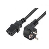 Шнур сетевой Евро 0.75 мм PE Rexant, с заземлением, 3 м