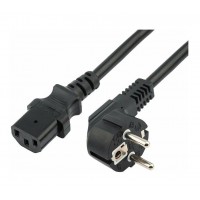 Шнур сетевой Евро 0.75 мм PVC Rexant, с заземлением, 1.8 м