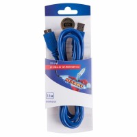 Шнур USB A(штекер) - Micro USB A(штекер) 3 мм Rexant, 1.5 м