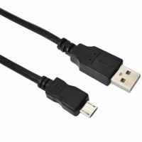 Шнур USB A(штекер) -  Micro USB A(штекер) 5 мм Rexant, черный, 1.8 м