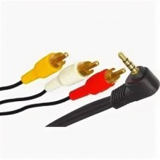 Шнур TRS 3.5 мм - 3 RCA PE GOLD Rexant, премиум, 1.5 м