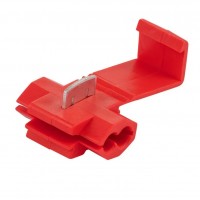 Ответвитель изолированный LT-215 Rexant, 0.5-1.0 мм2, красный, 100 шт/упак