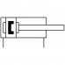 Круглый пневмоцилиндр Festo DSNU-16-25-P-A