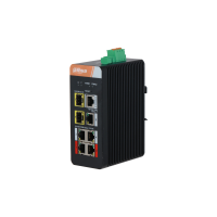 Коммутатор Dahua DH-PFS4207-4GT-DP