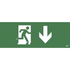 Самоклеящаяся этикетка "Фигура/стрелка вниз" (LPC10-1-24-09-FNIZ)