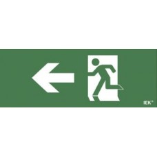 Самоклеящаяся этикетка "Фигура/стрелка влево" (LPC10-1-24-09-FNAL)