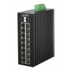 Коммутатор Ethernet PoE+ промышленный L2+ TS3310MI-16TP2X TELSAR (240Вт)