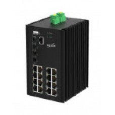 Коммутатор Ethernet PoE+ промышленный L2+ TS3310MI-16TP4S-D TELSAR