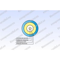 Кабель Simplex 3.0мм MM (62.5/125мкм) G.651 LSZH (CO-PS-623)