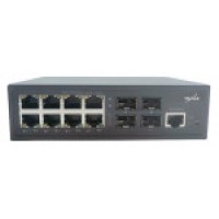 Коммутатор Ethernet PoE L2+ управляемый TS2210M-8TP4S TELSAR (120Вт)