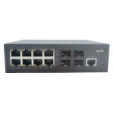 Коммутатор Ethernet PoE L2+ управляемый TS2210M-8TP4S TELSAR (120Вт)