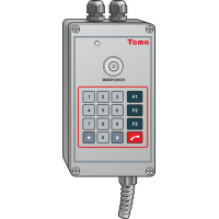 Tema-E11.22-p65 прибор громкоговорящей связи с номеронабирателем