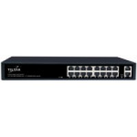 Коммутатор Ethernet PoE неуправляемый TS1000-16TP2G TELSAR