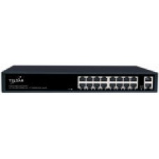 Коммутатор Ethernet PoE неуправляемый TS1000-16TP2G TELSAR