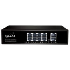 Коммутатор Ethernet PoE неуправляемый TS1000-8TP2G TELSAR
