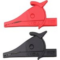 UT-C02B (UT-C03), Крокодил 80мм (комплект), CAT III 1000V/CAT IV 600V (резьбовое ...