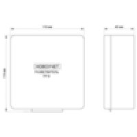 Разветвитель интерфейса RS-422/485 ПР-8 IP55 (исполнение 1, на дин-рейку) DS1-R-0805.1