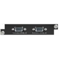 Модуль 4-канальный кодер MPEG-2/H.264/SD CVBS в IP - DX214B Dexing