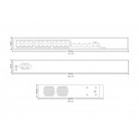 Коммутатор Ethernet PoE управляемый L3 TS2310M-24TP4X TELSAR