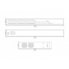 Коммутатор Ethernet PoE управляемый L3 TS2310M-24TP4X TELSAR