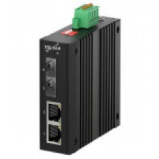 Медиаконвертер промышленный 2*100 Мбит/с, 2*SFP TS-MC10F-2F2FS-E TELSAR