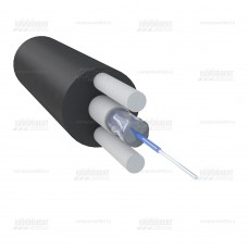 Оптический самонесущий кабель, 1 волокно, 0.8кН, диэлектрический FPR, CO-FTTHR1-1