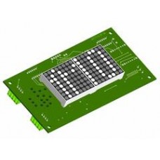 Плата индикации табло лифта матричная 623TА-C КРАГ.468163.623АТ-С-V.4 (красная индикация)