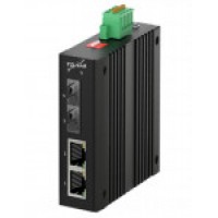 Медиаконвертер промышленный 2*100 Мбит/с PoE, 2*SFP TS-MC10F-2FP2FS-E TELSAR