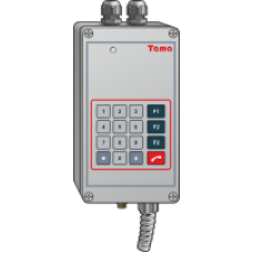 Tema-E11.12-p65 прибор громкоговорящей связи с номеронабирателем