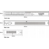 Коммутатор Ethernet PoE управляемый L2+ TS2210M-24TP4X TELSAR