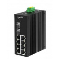 Коммутатор Ethernet PoE промышленный L2 TS3211MI-8FP2S TELSAR (240Вт)