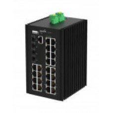 Коммутатор Ethernet PoE++ промышленный L3 TS3510MI-24TP4X-4BT TELSAR (240Вт/370Вт)