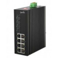 Коммутатор Ethernet PoE+ промышленный неуправляемый TS3110I-8TP4S TELSAR (240Вт)