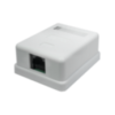 Розетка настенная RJ-45, 8P8C, Cat.5e, 1 порт UTP