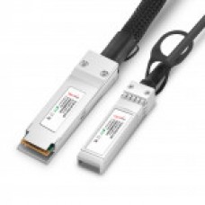 Кабель DAC Breakout QSFP в 4*SFP+ 1м - TS-Q40-4S10-BDAC-CU1M TELSAR
