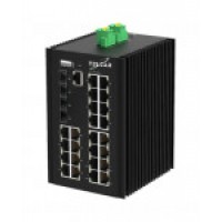 Коммутатор Ethernet PoE++ промышленный L2+ TS3310MI-24TP4X-4BT TELSAR (240Вт/370Вт)