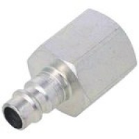 NPHS-S6-M-G12F, Штекер соединителя, -0,95-10бар, Резьба: G 1/2", 49г, -10-60°C