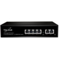 Коммутатор Ethernet PoE неуправляемый TS1000-4TP2G TELSAR