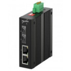 Медиаконвертер промышленный 2*1 Гбит/с, 2*SFP TS-MC10G-2T2S-E TELSAR