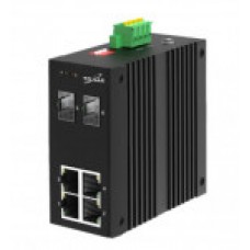 Коммутатор Ethernet PoE+ промышленный неуправляемый TS3100I-4FP2FS TELSAR (120Вт)