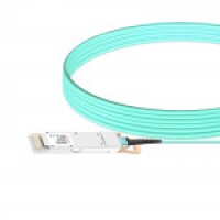 Кабель AOC Breakout QSFP-DD в 2*QSFP56 5м - TS-QD400-2Q200-BAOC-5M TELSAR